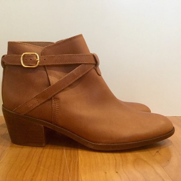 Madewell et Sezane Tan Bootie Sz 7 - Picture 1 of 6